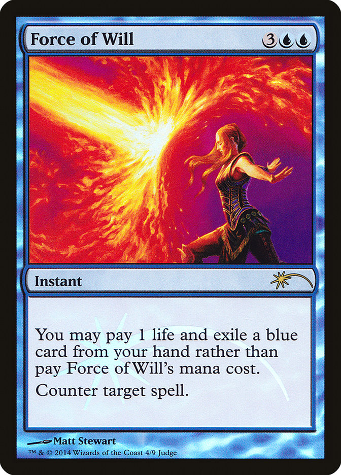 Force of Will [Judge Gift Cards 2014] | Mindsight Gaming