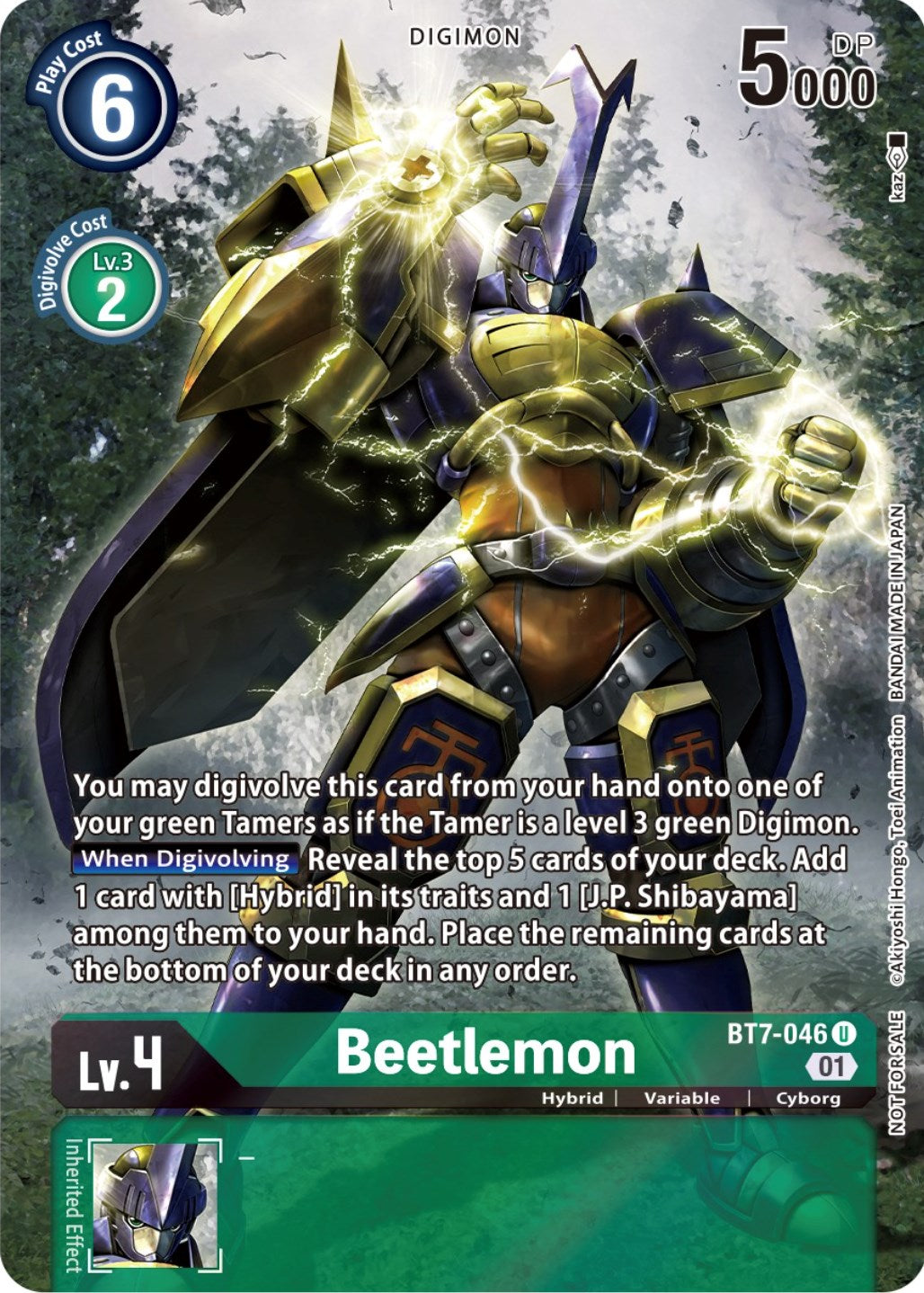 Beetlemon [BT7-046] (2nd Anniversary Frontier Card) [Next Adventure Promos] | Mindsight Gaming