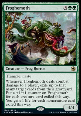 Froghemoth (Promo Pack) [Dungeons & Dragons: Adventures in the Forgotten Realms Promos] | Mindsight Gaming