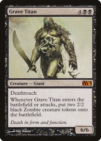 Grave Titan [Magic 2012] | Mindsight Gaming