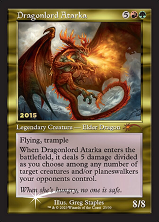 Dragonlord Atarka [30th Anniversary Promos] | Mindsight Gaming