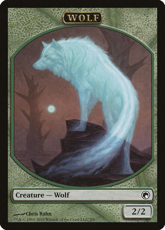 Wolf Token [Scars of Mirrodin Tokens] | Mindsight Gaming