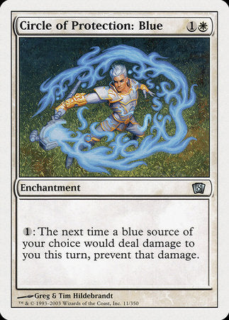 Circle of Protection: Blue [Eighth Edition] | Mindsight Gaming
