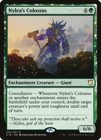 Nylea's Colossus [Commander 2018] | Mindsight Gaming