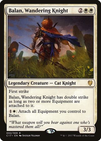 Balan, Wandering Knight [Commander 2017] | Mindsight Gaming