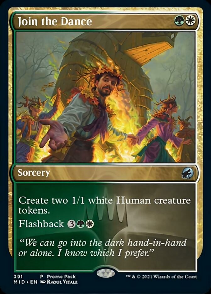 Join the Dance (Promo Pack) [Innistrad: Midnight Hunt Promos] | Mindsight Gaming