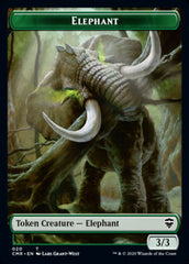 Beast (19) // Elephant Token [Commander Legends Tokens] | Mindsight Gaming