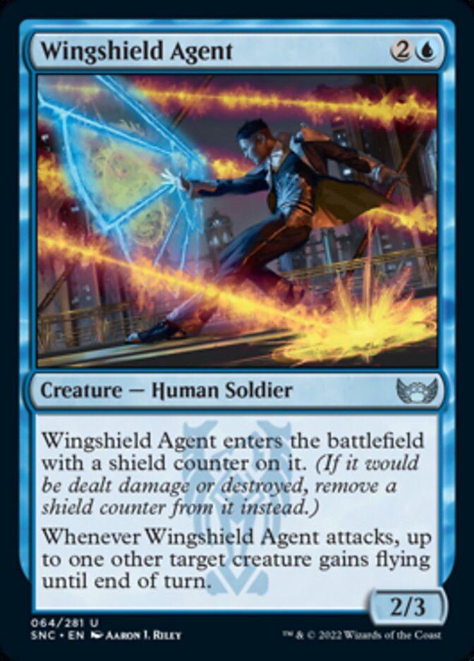 Wingshield Agent [Streets of New Capenna] | Mindsight Gaming