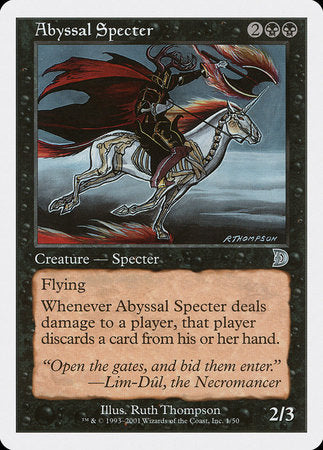 Abyssal Specter [Deckmasters] | Mindsight Gaming