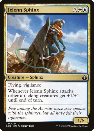 Jelenn Sphinx [Battlebond] | Mindsight Gaming