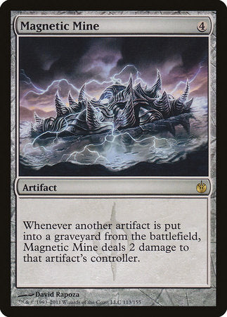 Magnetic Mine [Mirrodin Besieged] | Mindsight Gaming