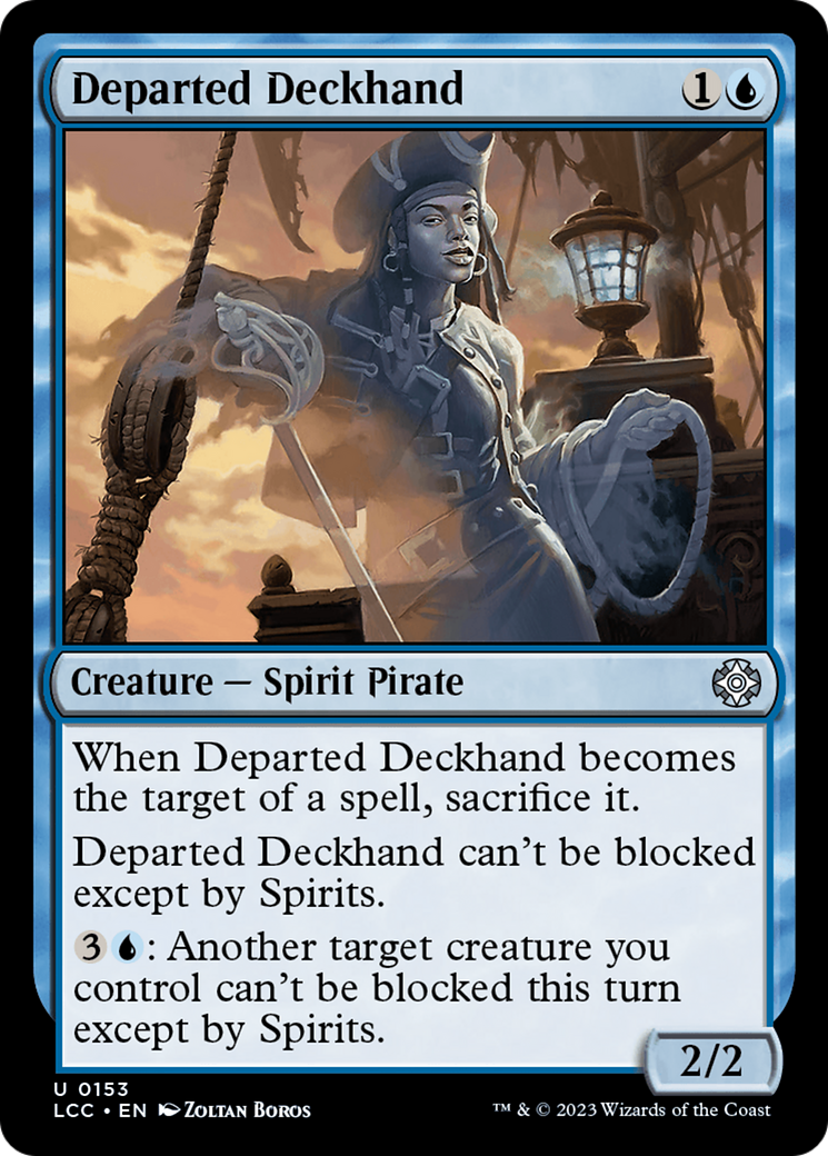 Departed Deckhand [The Lost Caverns of Ixalan Commander] | Mindsight Gaming