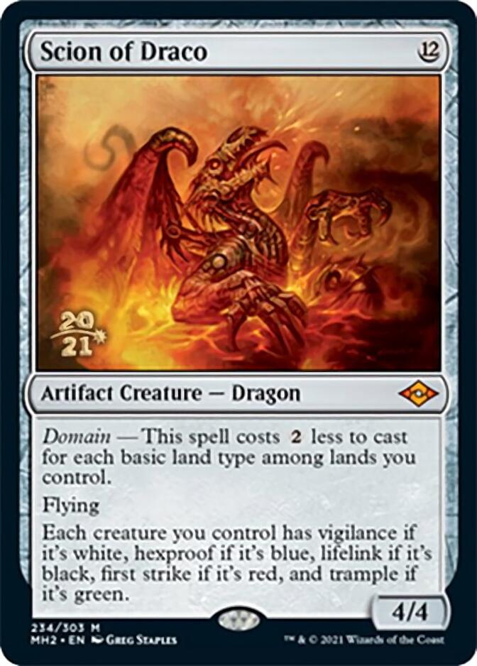 Scion of Draco [Modern Horizons 2 Prerelease Promos] | Mindsight Gaming