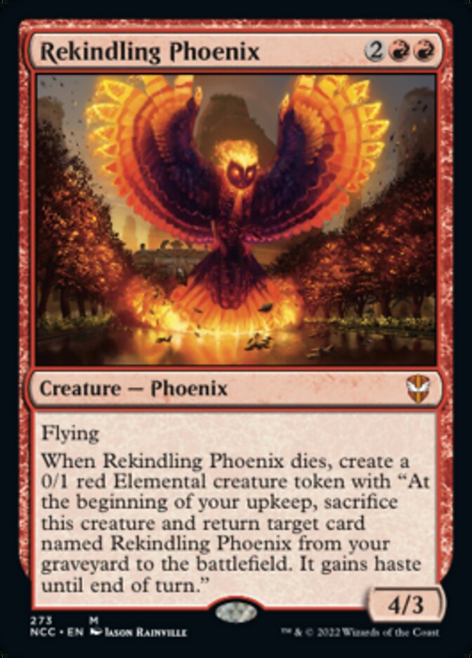 Rekindling Phoenix [Streets of New Capenna Commander] | Mindsight Gaming