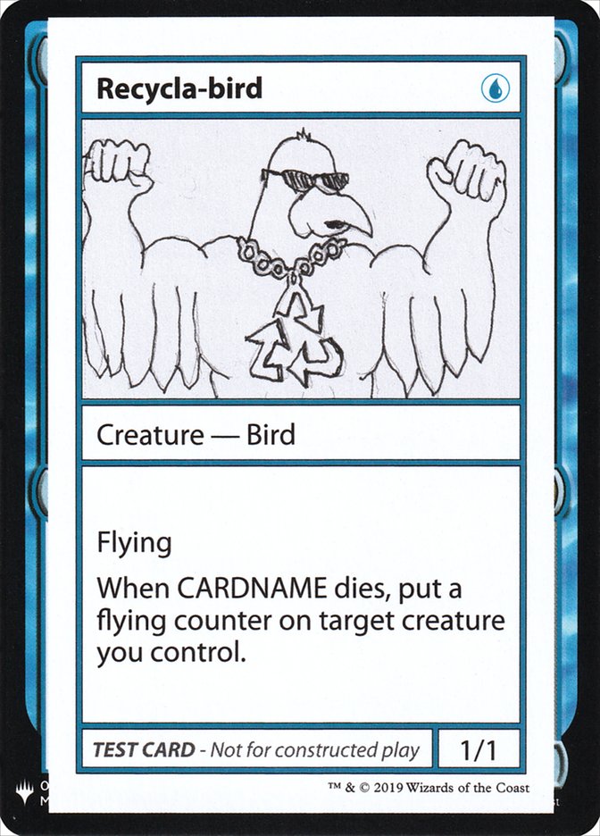 Recycla-bird [Mystery Booster Playtest Cards] | Mindsight Gaming