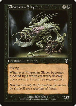 Phyrexian Slayer [Invasion] | Mindsight Gaming