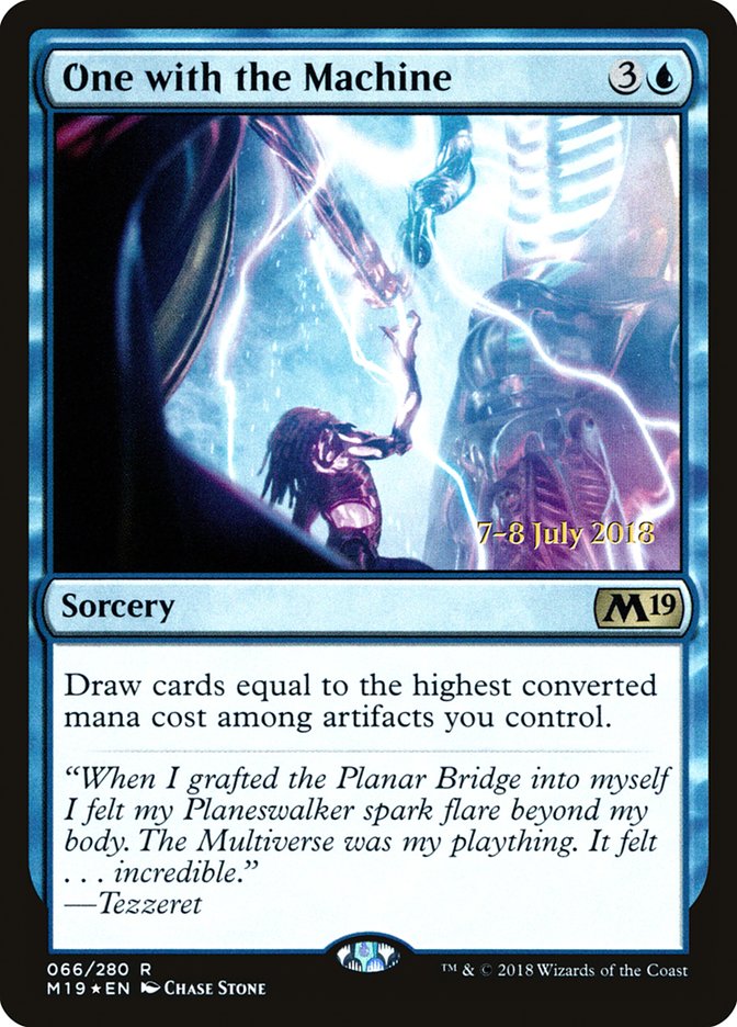 One with the Machine  [Core Set 2019 Prerelease Promos] | Mindsight Gaming