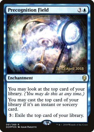 Precognition Field [Dominaria Promos] | Mindsight Gaming