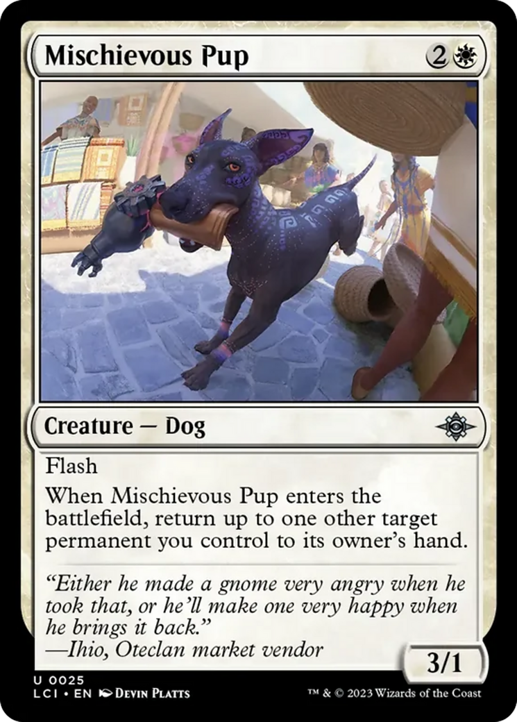 Mischievous Pup [The Lost Caverns of Ixalan] | Mindsight Gaming