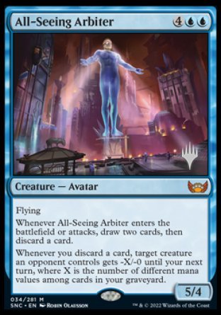 All-Seeing Arbiter (Promo Pack) [Streets of New Capenna Promos] | Mindsight Gaming