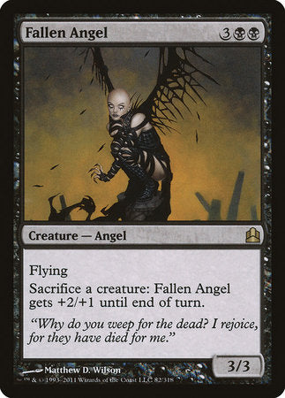 Fallen Angel [Commander 2011] | Mindsight Gaming