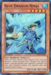 Blue Dragon Ninja [REDU-EN083] Super Rare | Mindsight Gaming