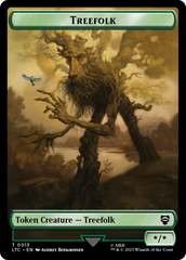 Treefolk // Food Token [The Lord of the Rings: Tales of Middle-Earth Commander Tokens] | Mindsight Gaming