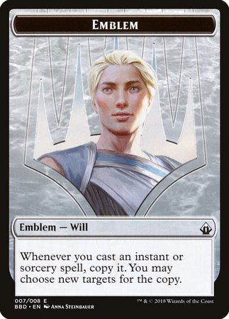 Emblem - Will [Battlebond Tokens] | Mindsight Gaming