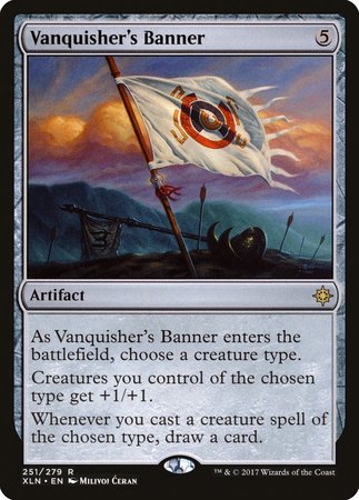 Vanquisher's Banner [Ixalan] | Mindsight Gaming