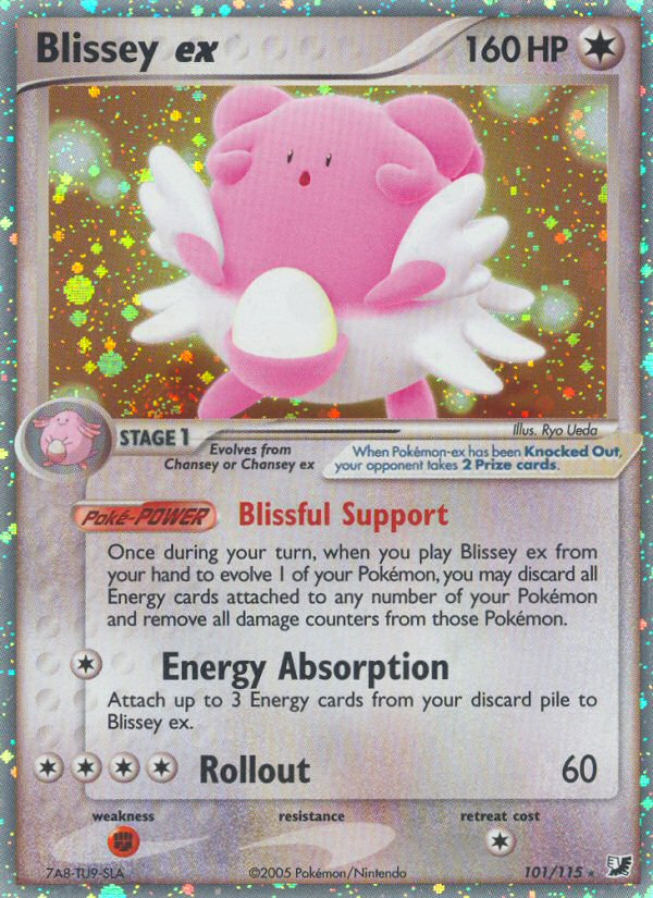 Blissey ex (101/115) [EX: Unseen Forces] | Mindsight Gaming