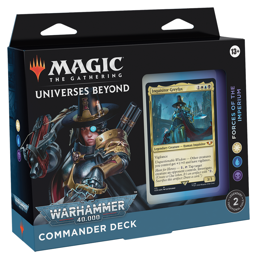 Warhammer 40,000 - Commander Deck (Forces of the Imperium) | Mindsight Gaming
