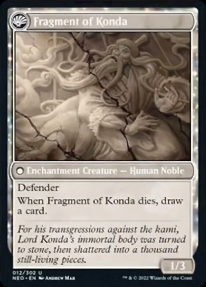 The Fall of Lord Konda // Fragment of Konda [Kamigawa: Neon Dynasty] | Mindsight Gaming
