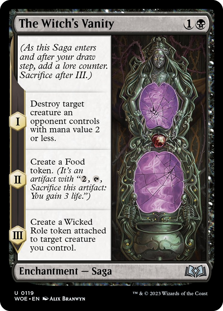 The Witch's Vanity [Wilds of Eldraine] | Mindsight Gaming