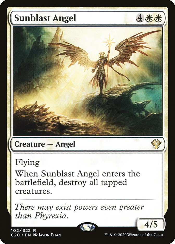 Sunblast Angel [Commander 2020] | Mindsight Gaming