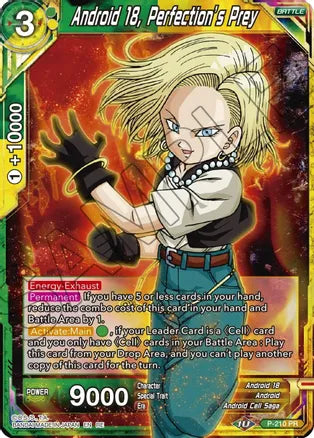 Android 18, Perfection's Prey [P-210] | Mindsight Gaming