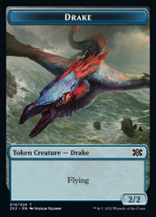 Drake // Angel Double-sided Token [Double Masters 2022 Tokens] | Mindsight Gaming