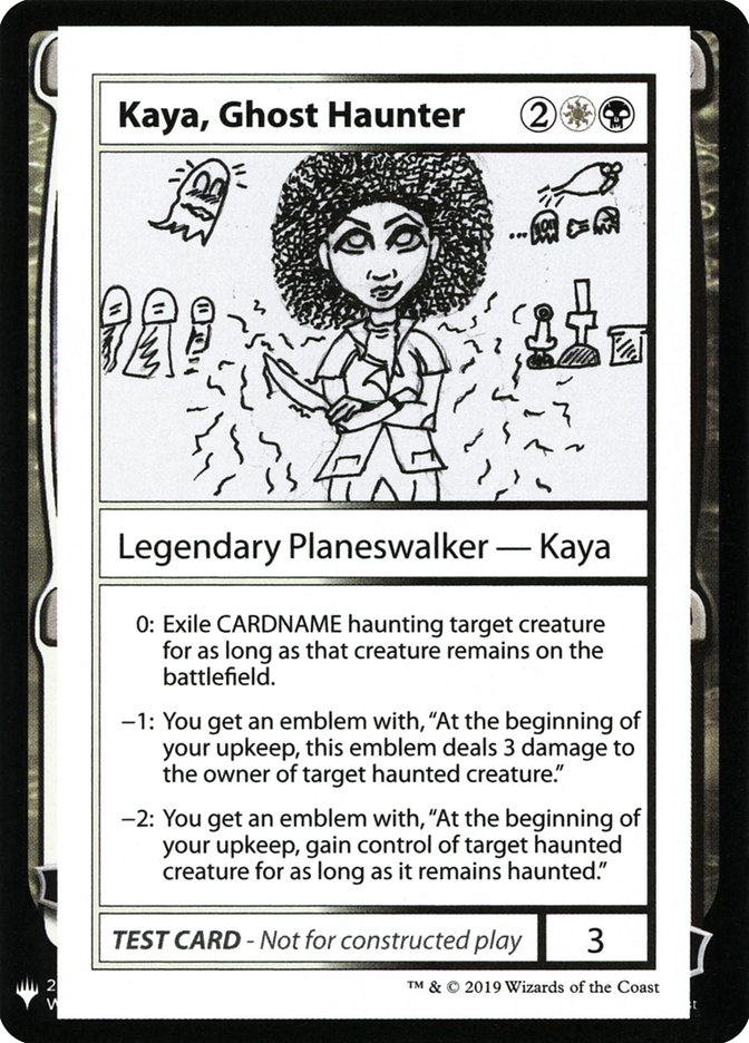Kaya, Ghost Haunter [Mystery Booster Playtest Cards] | Mindsight Gaming