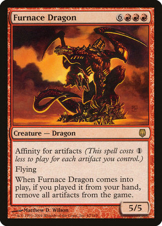 Furnace Dragon [Darksteel] | Mindsight Gaming