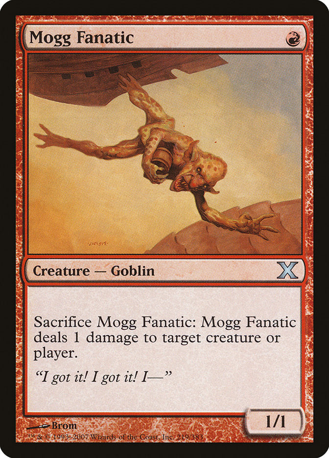 Mogg Fanatic [Tenth Edition] | Mindsight Gaming