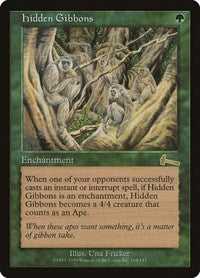 Hidden Gibbons [Urza's Legacy] | Mindsight Gaming