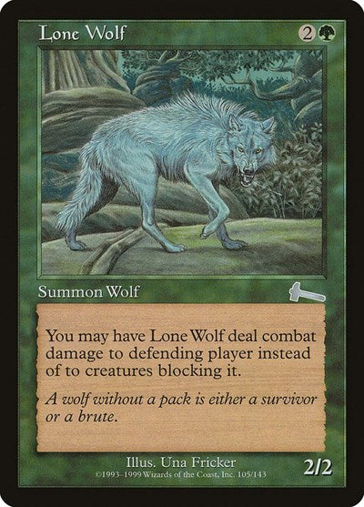 Lone Wolf [Urza's Legacy] | Mindsight Gaming