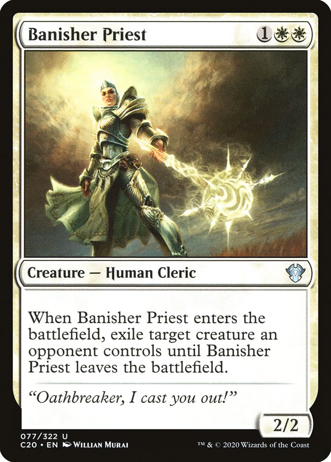 Banisher Priest [Commander 2020] | Mindsight Gaming