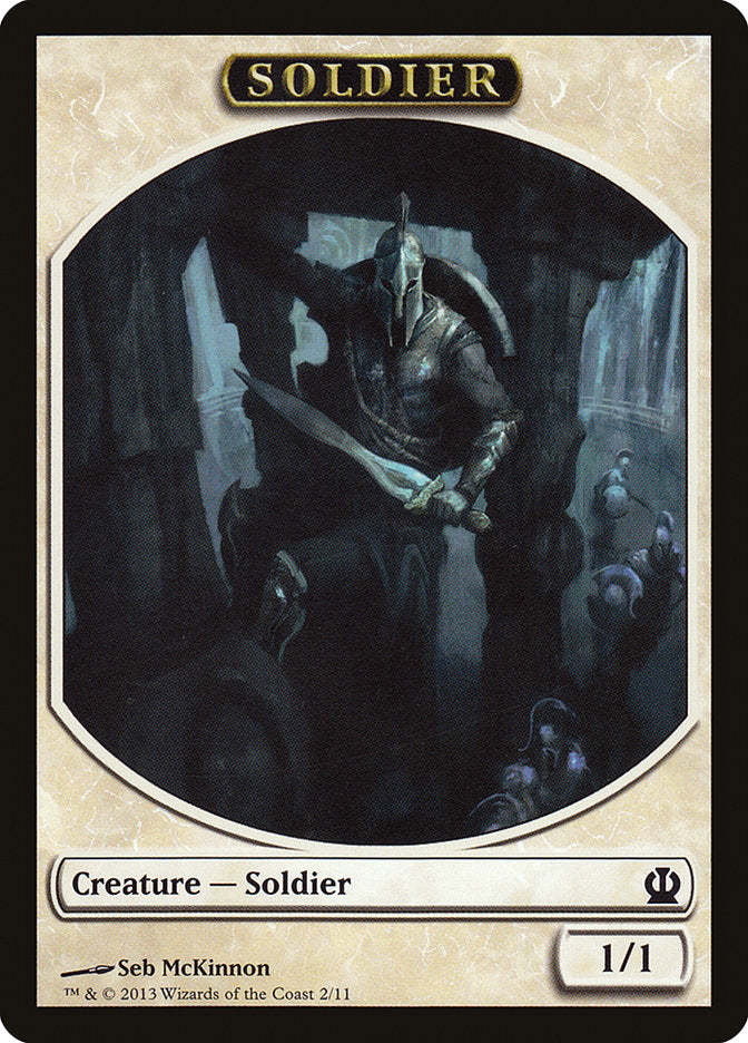 Soldier (2/11) [Theros Tokens] | Mindsight Gaming