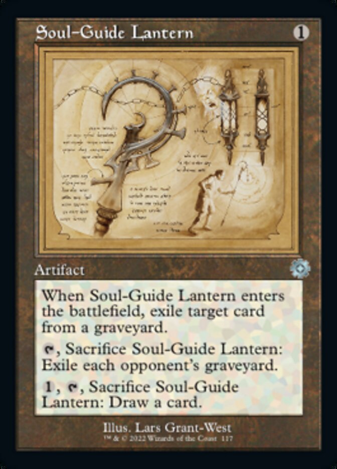Soul-Guide Lantern (Retro Schematic) [The Brothers' War Retro Artifacts] | Mindsight Gaming
