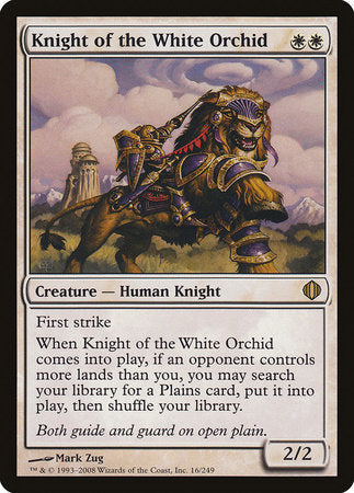 Knight of the White Orchid [Shards of Alara] | Mindsight Gaming