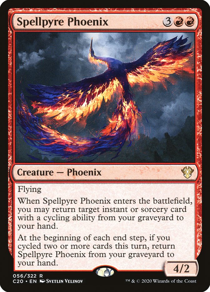 Spellpyre Phoenix [Commander 2020] | Mindsight Gaming