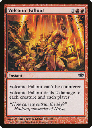 Volcanic Fallout [Conflux] | Mindsight Gaming