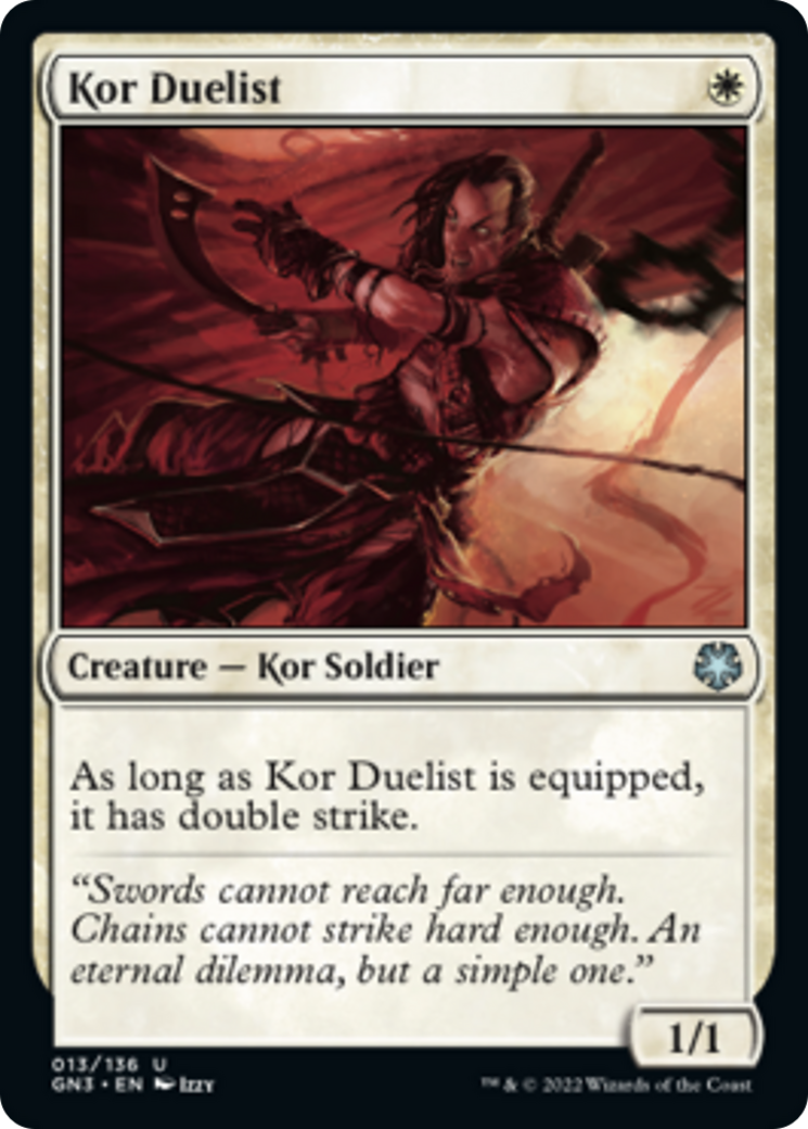 Kor Duelist [Game Night: Free-for-All] | Mindsight Gaming