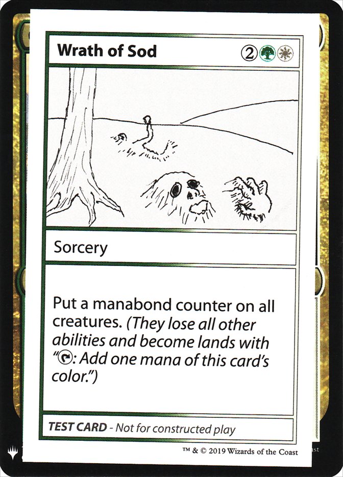 Wrath of Sod [Mystery Booster Playtest Cards] | Mindsight Gaming