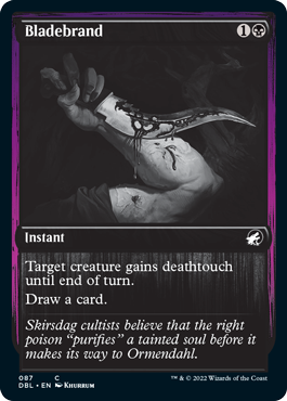 Bladebrand [Innistrad: Double Feature] | Mindsight Gaming